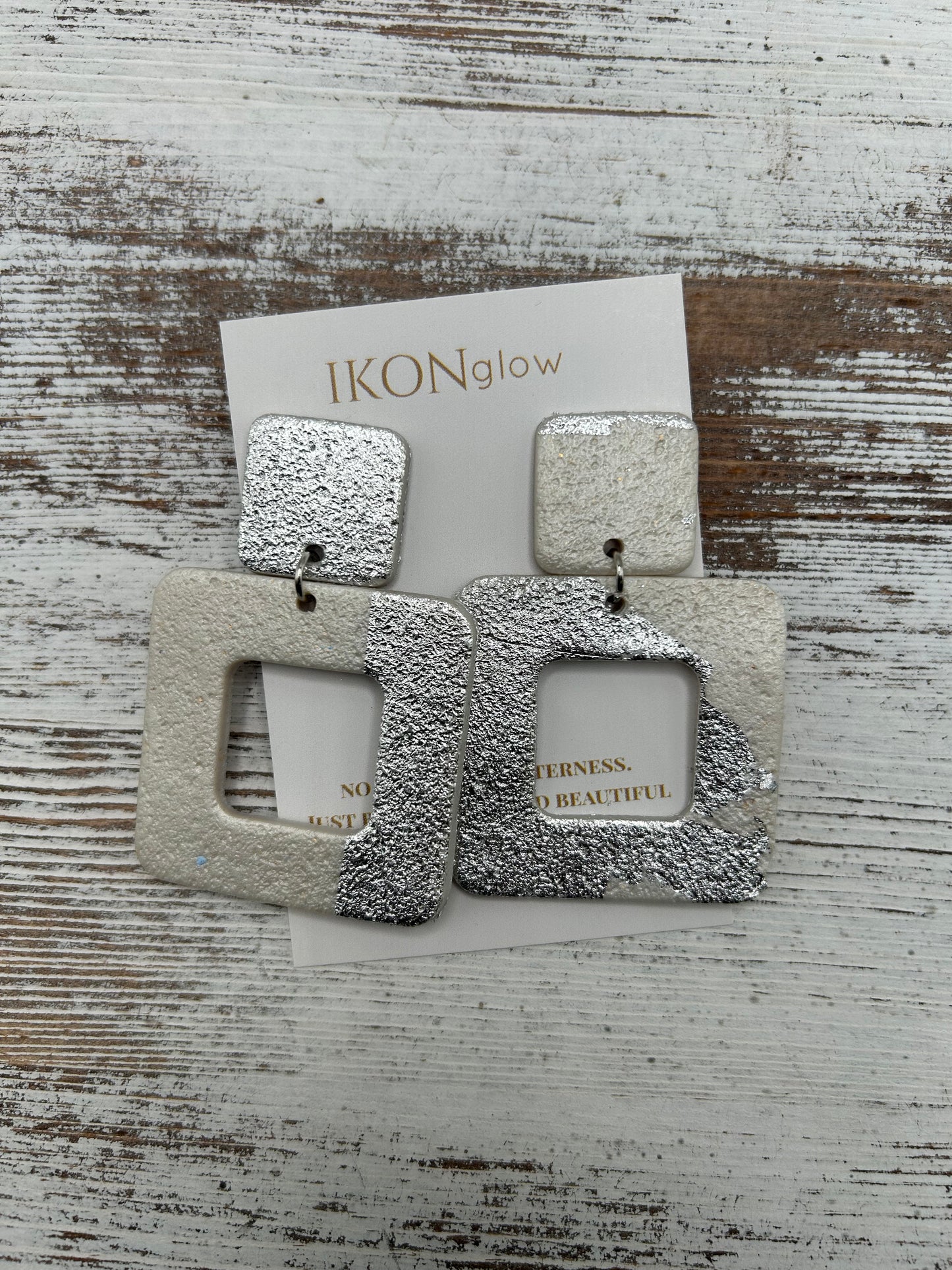 Luxe Square Hoops
