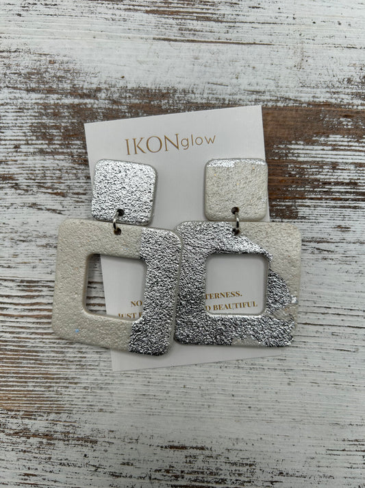 Luxe Square Hoops
