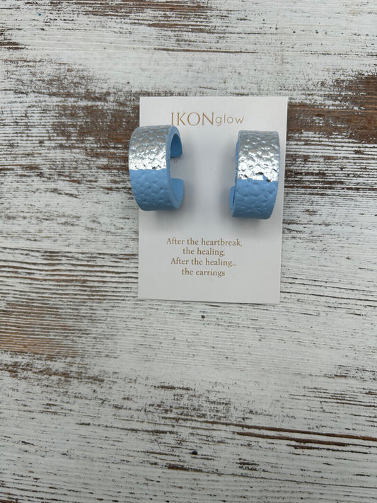 Silver Wave Cuffs